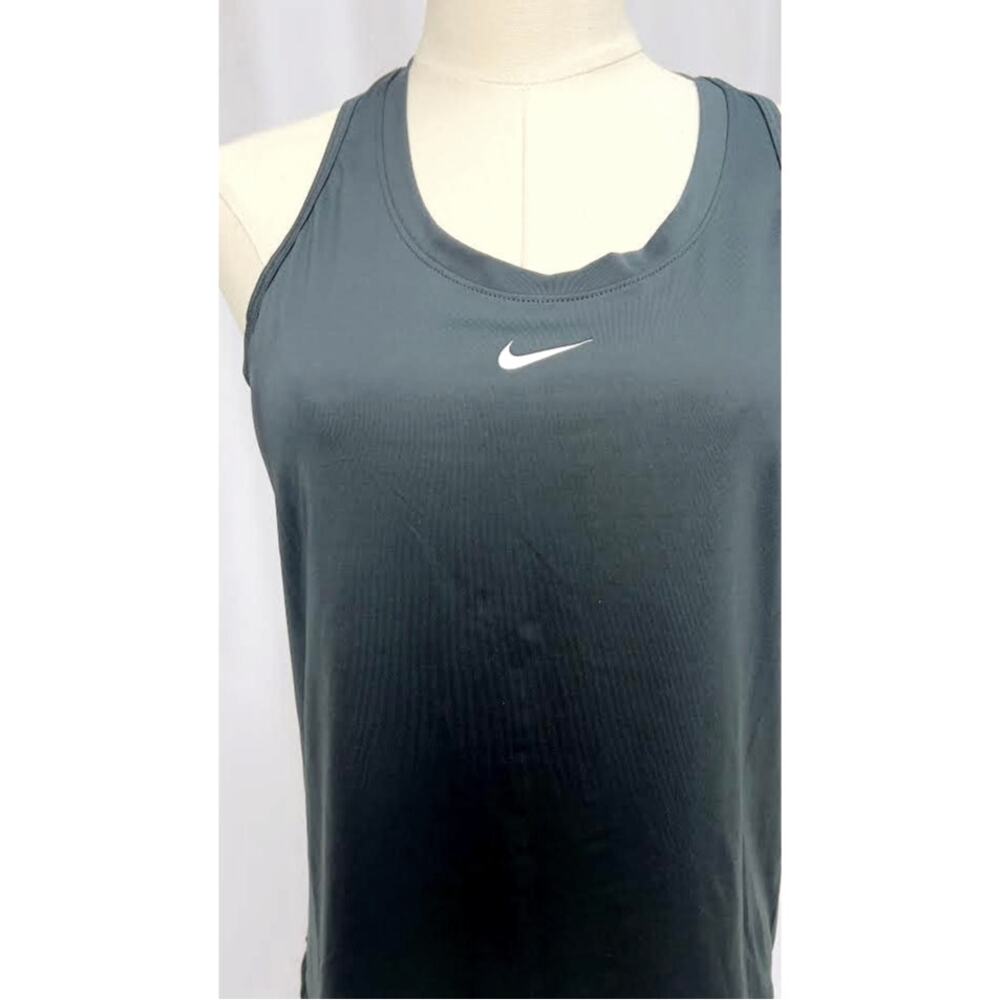 NWT! Nike Training One Dri-FIT Tank Top in Black MED - Picture 4 of 11